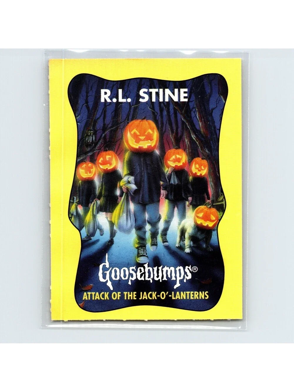 1996 Parachute Press Goosebumps Attack of the Jack-O-Lanterns #48